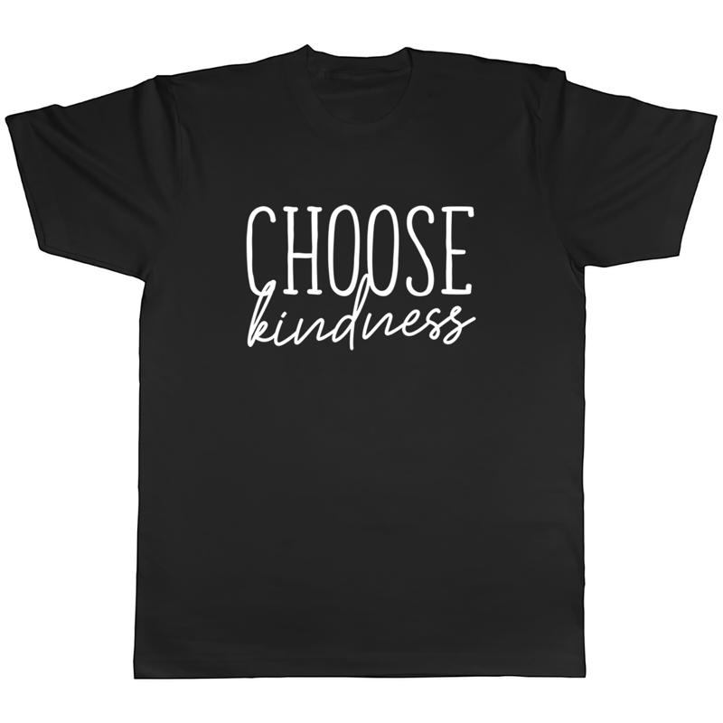 Choose Kindness Mens Unisex T-Shirt Tee S разноцветный