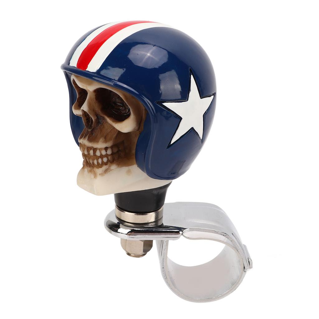 Skull Stee  Wheel Suicide Knob Car Power Handle   for Trucks Tractors Boats