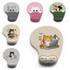 Non-Slip Cartoon Animal Mouse Pad Soft Desktop Wrist Support Comfortable Wrist Rest  Computer