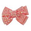 Rhinestone Bow Hair Clips Sweet Ribbon Barrette Baby Girls Sparkling Crystal Hairpins For  Children Kids Headwear Accessories