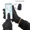 Reflective Waterproof Winter Warm Cycling Gloves for Men Women Touchscreen Thicken Sports Ski Gloves for Snow Running Motorcycle
