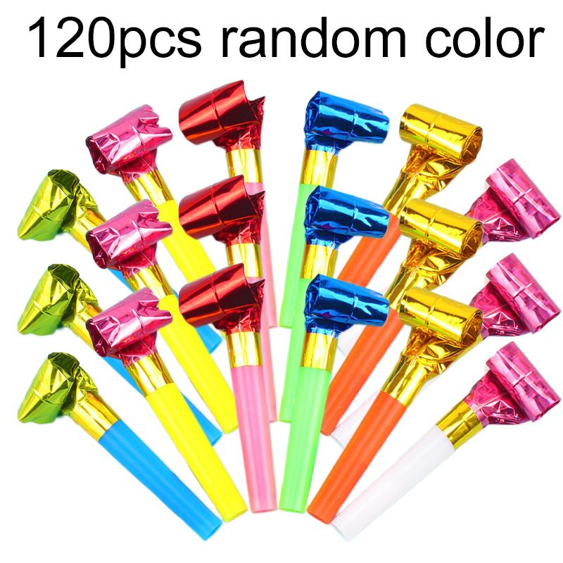 20/30/60/120pcs Blowing Telescopic Whistle Plastic Party Noise Generator Party Entertainment Cheering Props Festival Gift TMZ