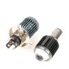 H4 Led Moto H6 Ba20D Led Motosiklet Far Ampulleri Csp Lens Beyaz Sis Farları