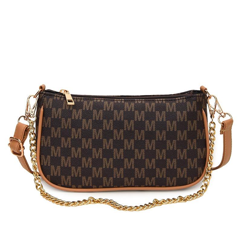 Retro New Women's Shoulder Armpit Bag Trendy Casual Versatile Commuter High Sense Messenger Bag Women