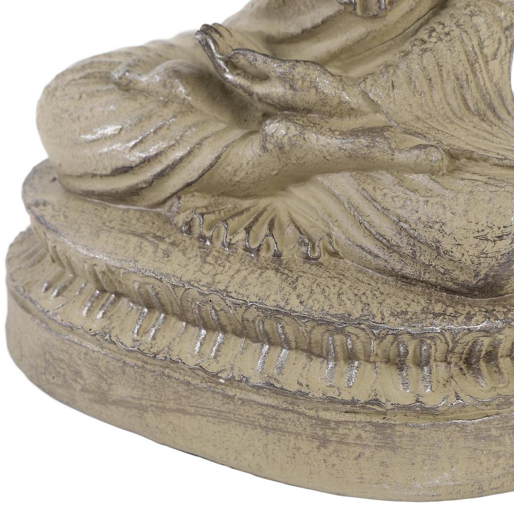 Zenová socha Domácí dekorace Zahradní dekorativní figurka Ornament ve vintage stylu Obývací pokoj Veranda Pryskyřičné řemesla Typ 2