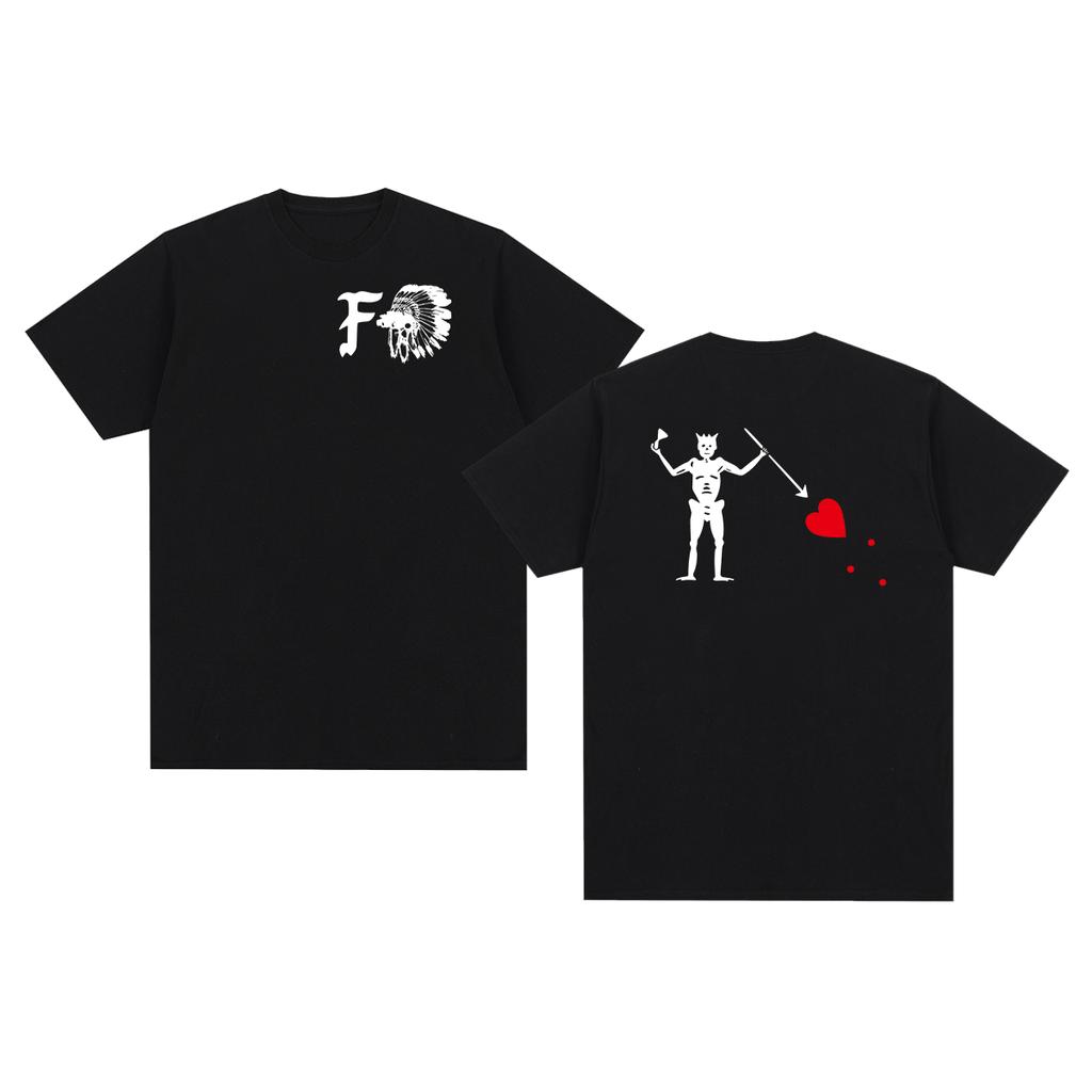 Forward Observations Group Vintage Tshirt FOG Gothic Rock PUNK Skeleton Cotton Unisex T shirt New TEE TSHIRT Womens tops