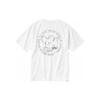 UNIQLO Chainsaw Man T-Shirts Unisex White Crew Neck Moderate (Unisex) T-Shirts 462908 00