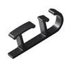 Washbasin Hook Wall Mounted Basin Rack No Punching Adhesive Bathroom Storage Rack Double Large Black