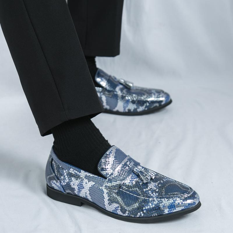 Mode Luxusmarke Clubschuhe Leder Herren Allround Slipper Atmungsaktive Herren Freizeitschuhe Mokassins Herren Bequeme Schuhe