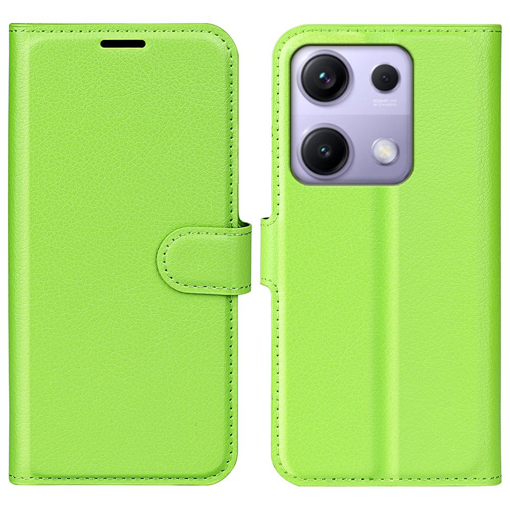 Pentru Xiaomi Redmi Note 14S 4G Husă Textură Litchi Rezistentă la Șocuri Piele Portofel Husă Telefon