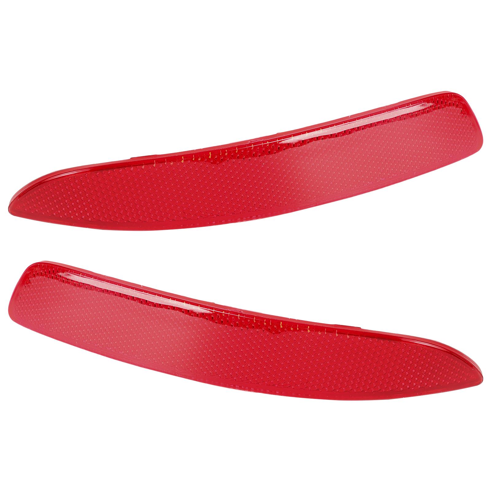 

2x Задний бампер Левый и Правый Отражатель Стоп-сигнал Габаритный фонарь Автомобильный Красная линза для BMW E70 X5 2007-2013 63217158949 63217158950 красный