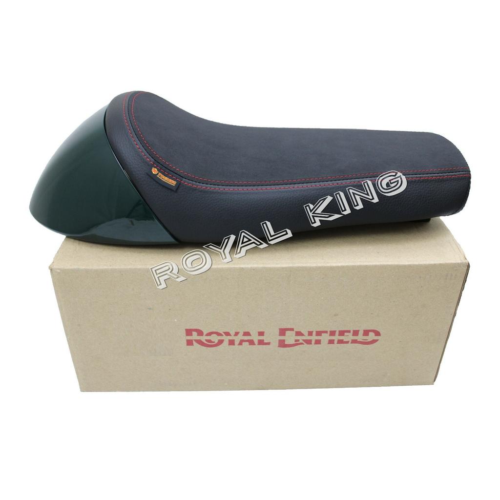 Royal Enfield "Interceptor 650" "Premium Touring Rider Seat" & "Green Cowl"