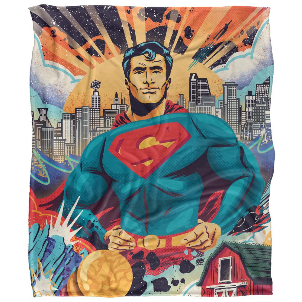 SUPERMAN Jappy Agoncillo Silky Soft Touch Blanket