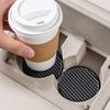 Car Cup Holder Insert Coasters 2 Pcs Anti Slip Design for Vehicle Interior Enhancements