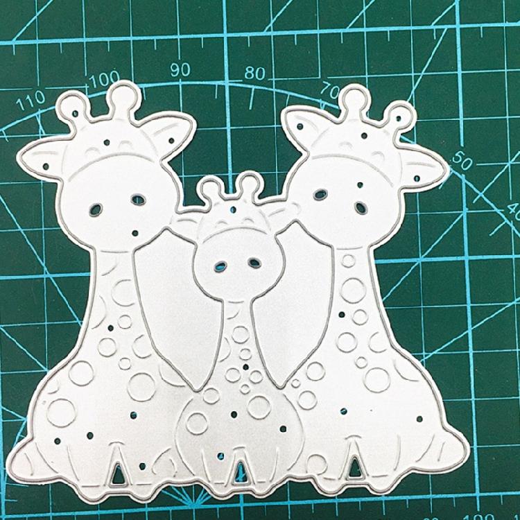 Animal Giraffe Cutting Dies DIY Stamps Crafts Embossing Scrapbooking Decoration
