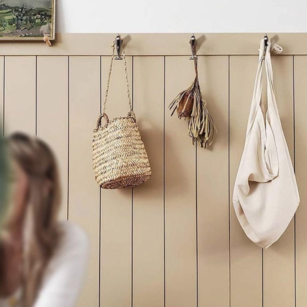 Decorative Key Wall Hanging Hooks Cute Clothes Storage Holder Dolphin Decor Hooks  Living Room
