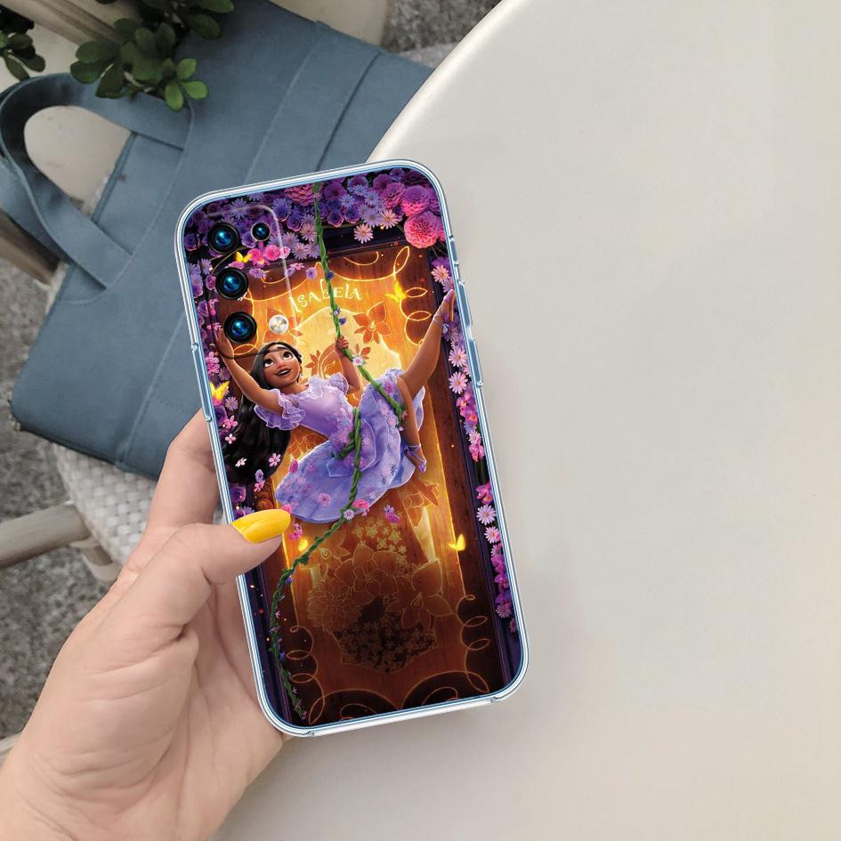 

CJ49 Encanto Disney Soft Shell Transparent Phone Case for Samsung Galaxy A04 A04S A14 A23 A34 A54 M23 M33 M52 M53 Galaxy M52 5G