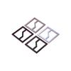 Zeekr  X 2023-2024 Accessories Look Trim Car Front Machine Panel Logo Car Tail Badge Cover Decor Sticker Frame Garnish