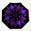 1pc Mandala Automatic Umbrella | Portable Foldable 8-Rib Manual Open, Cute Birthday & Holiday Gift for Outdoor yy260107115