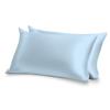Pizuna Cotton 400 Thread Count 43 X 63 Sky Set of 2 100% Pillowcases, Cm, Blue,