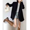 FASHION Internet Celebrity 2025  New Design Sense Women's Black Casual Small Blazer Women's Loose Temperament Version Clothes