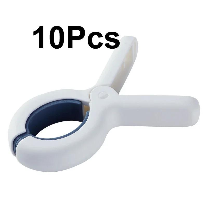 Quilt Clips 1-10Pcs Windproof Clothespins Heavy Duty Large Clothespins With Rubber Gasket Clothespins Beach Towel Curtain