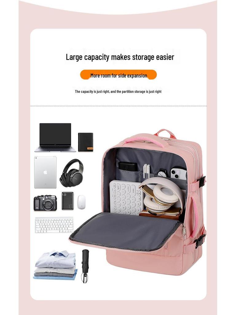 Multifunktionaler Rucksack für Herren und Damen: High-End, Großvolumig, Wasserdicht für Reise & Schule.