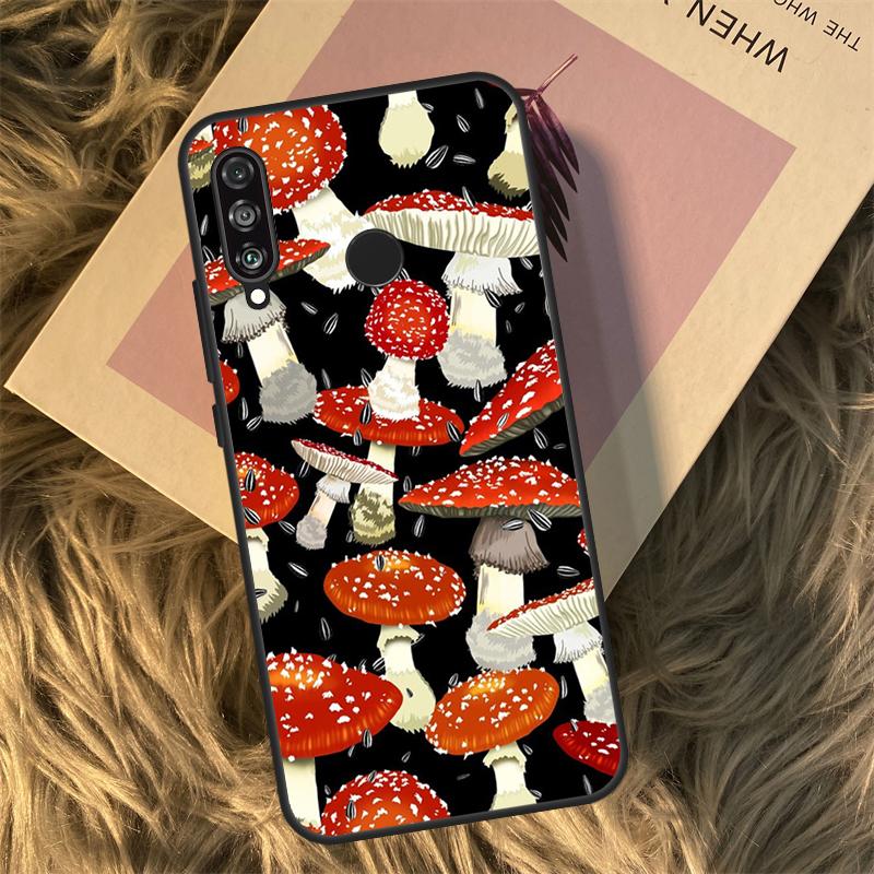 Mushroom Forest For Huawei Nova 3i 7i 8i 11i 12i 9 10 SE Y60 Y61 Y70 Y72 Y73 Y90 Y91 P20 P30 P40 Lite Case