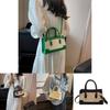 Elegant Urban Chic Cotton Linen Tote Bag 2023 Summer Fashionable Handbag