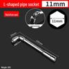 L-Type 7/8mm Stainless Steel Socket Wrench Hexagonal Seven-Shaped Tool