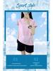 Women's Quick-Dry Camouflage Sports Set – Ice Silk Short Sleeve Top & Shorts