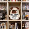 Kawaii Emotional Support Doll Positive Crochet Animal Mini Handwoven Animal Bookshelf Desk Decor Gift 41AD1W1D