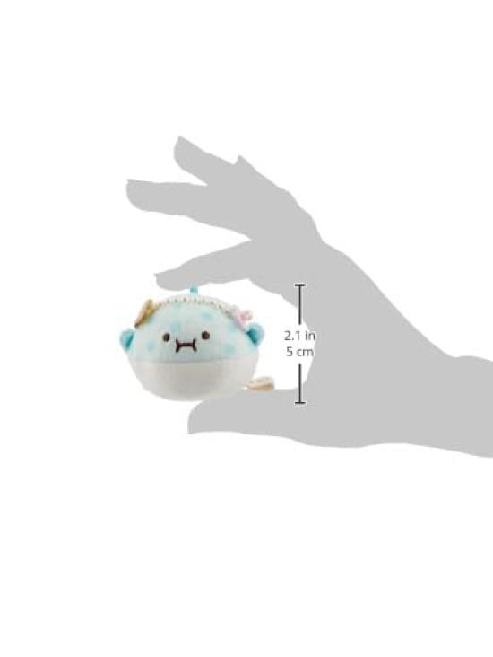 Sumikko Gurashi Collection Umikko Lagoon Tenori Plush Toy - Harisenbon (Pufferfish) MF47701