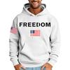 Casual Letter Print Men's Loose Hoodie