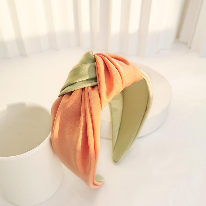 Satin Big Knot Hairbands Headbands Ornament Accessories For Women Hair Accessories