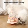 Cat Toy Rotating Track Wheel Stimulates Hunting Instinct Cats Interactive Spinner Toy Exercise Mental Health Enhancer