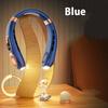 2025 Neck Fan USB Rechargeable Cooling Fan 5 Speed Adjustable Neck Cooler Digital Display Bladeless Neckband Fan
