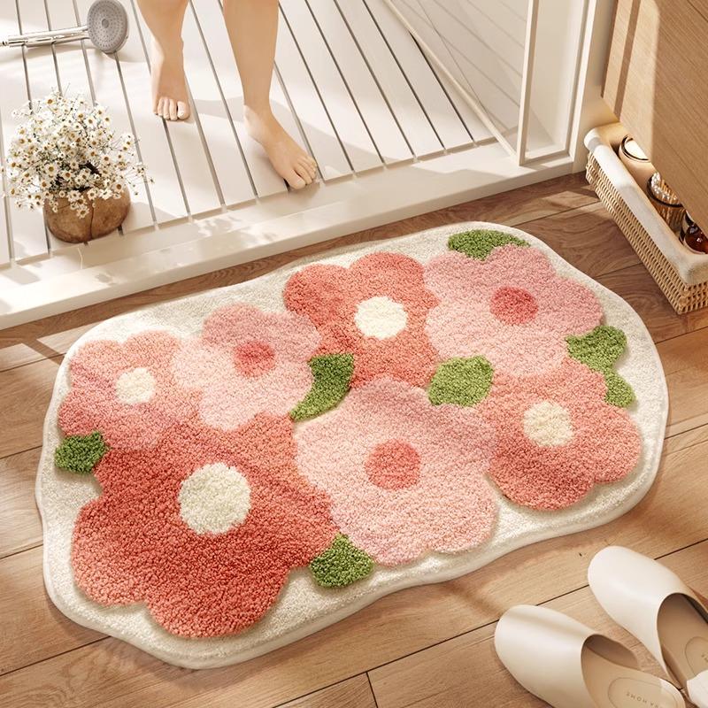Dajiang floor mat bathroom non-slip mat strong absorbent carpet bathroom floor mat