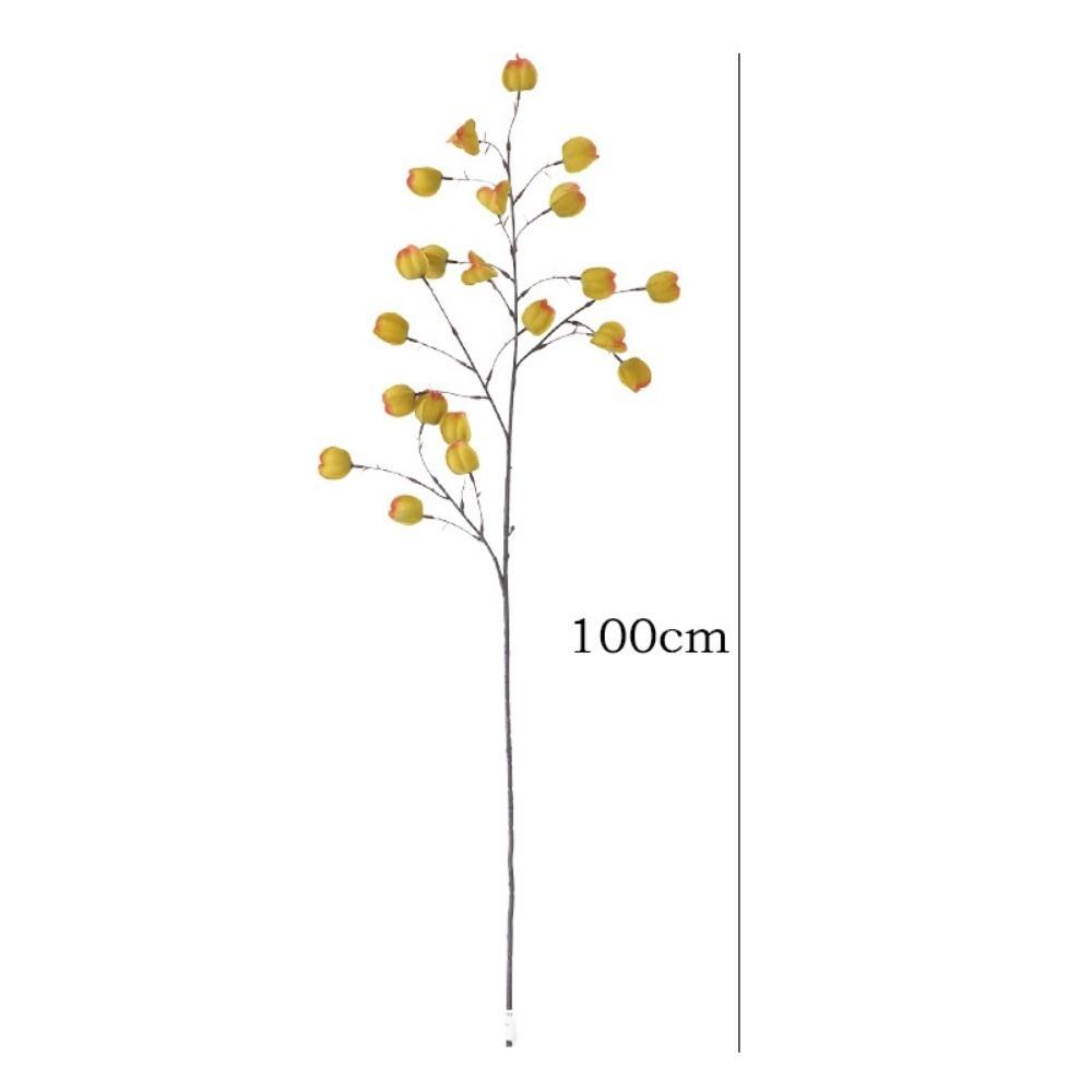 100cm Artificial Lantern Fruits Bouquets Long Branches Fake Flower  Photography Props