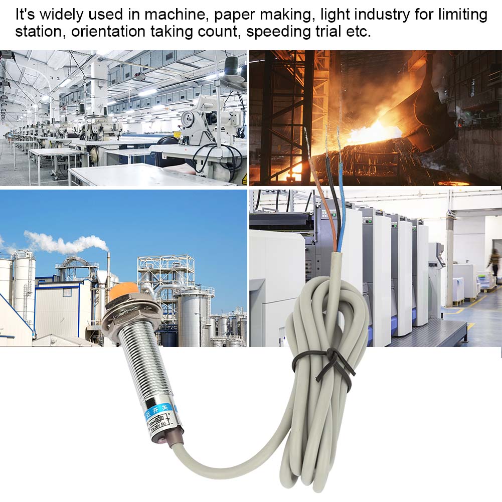 LJ12A34ZBX Normálně otevřený spínač přiblížení indukčního snímače NPN