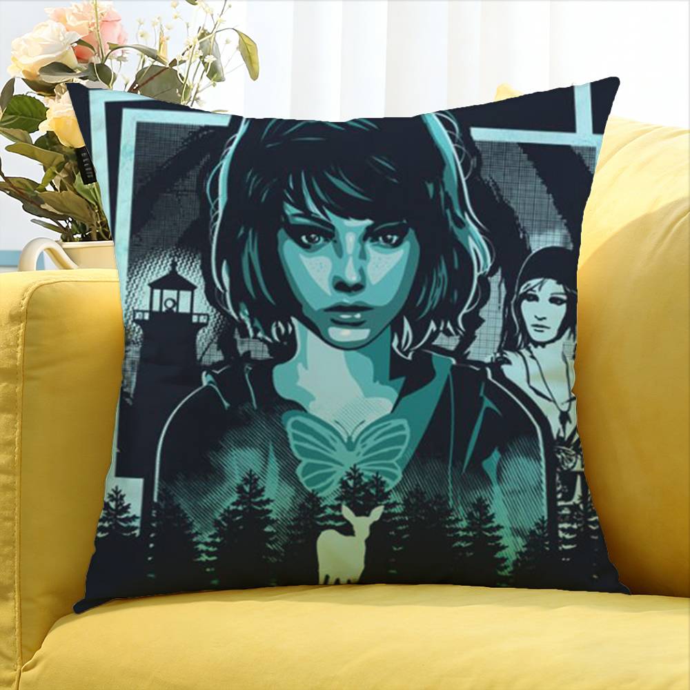 Game LLife Is Strange World Various Sizes Square Pillow Case For Car Home Bedchamber Decor