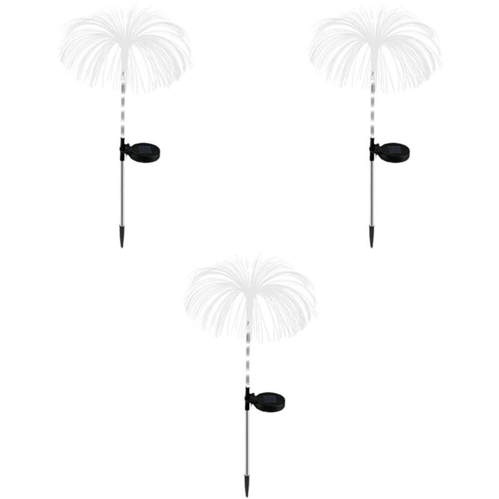 Solar Outdoor Lights MultiColor Changing Jellyfish Ground Lights  LED Lamp Garden Path-way 