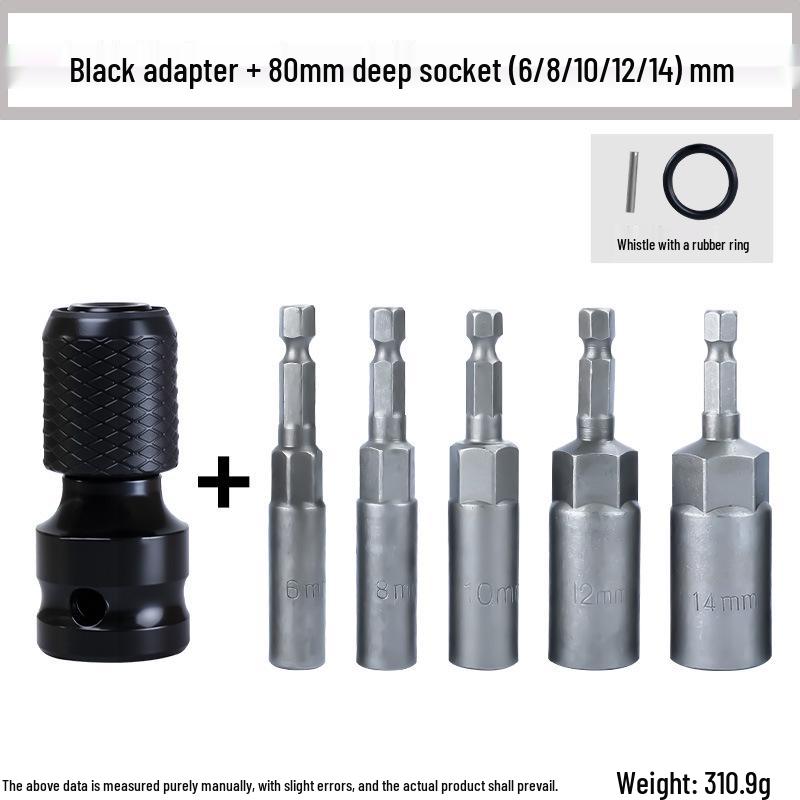 Telescopic Electric Wrench Adapter: Drill & Impact Wrench Accessories