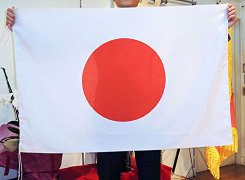 

TNA Japanese Flag Hinomaru Tetro Tropical Lightly Wrinkle-Resistant Fabric H70 W105cm Ties Left Top and Bottom