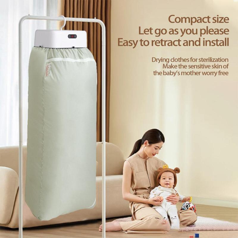 Portable Foldable Air Dryer for Home Baby Travel  Dormitory Small Baby Drying Machine
