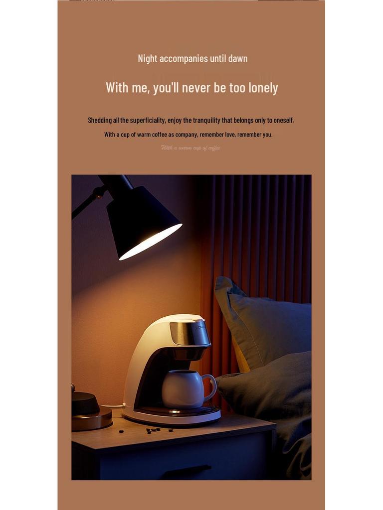 Compact Automatic Drip Coffee & Tea Maker for Home and Office