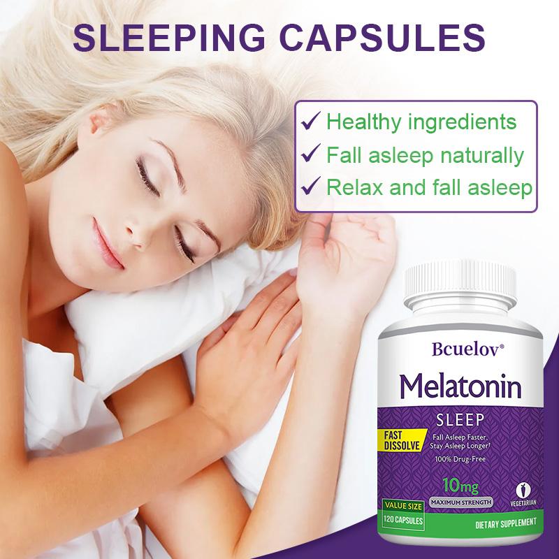 Magnesium stearate,Sleep Support Supplements, 120 Capsules