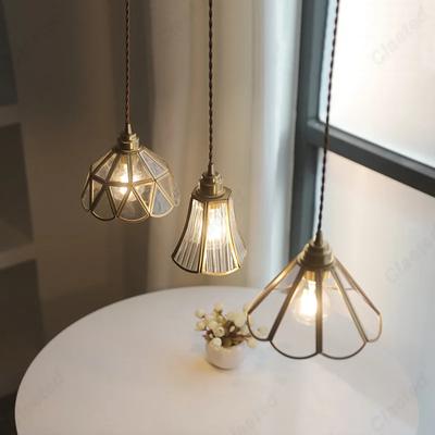 Vintage LED Závěsné Světlo E27 Chodba Obývací Pokoj Barový Pult Jídelna Minimalistické Osvětlení Atmosféra Ložnice Lampička u Postele