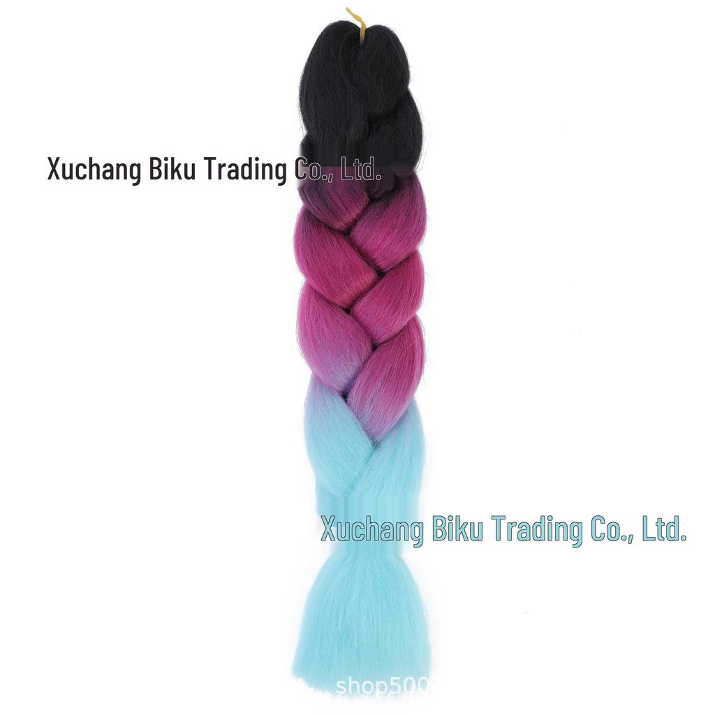 Three, Four, Five-Color Gradient High-Temp Fiber Jumbo Braid Material