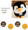 Adorable Penguin & Rabbit Plush Keychain Doll - Girls' Gift & Bag Charm